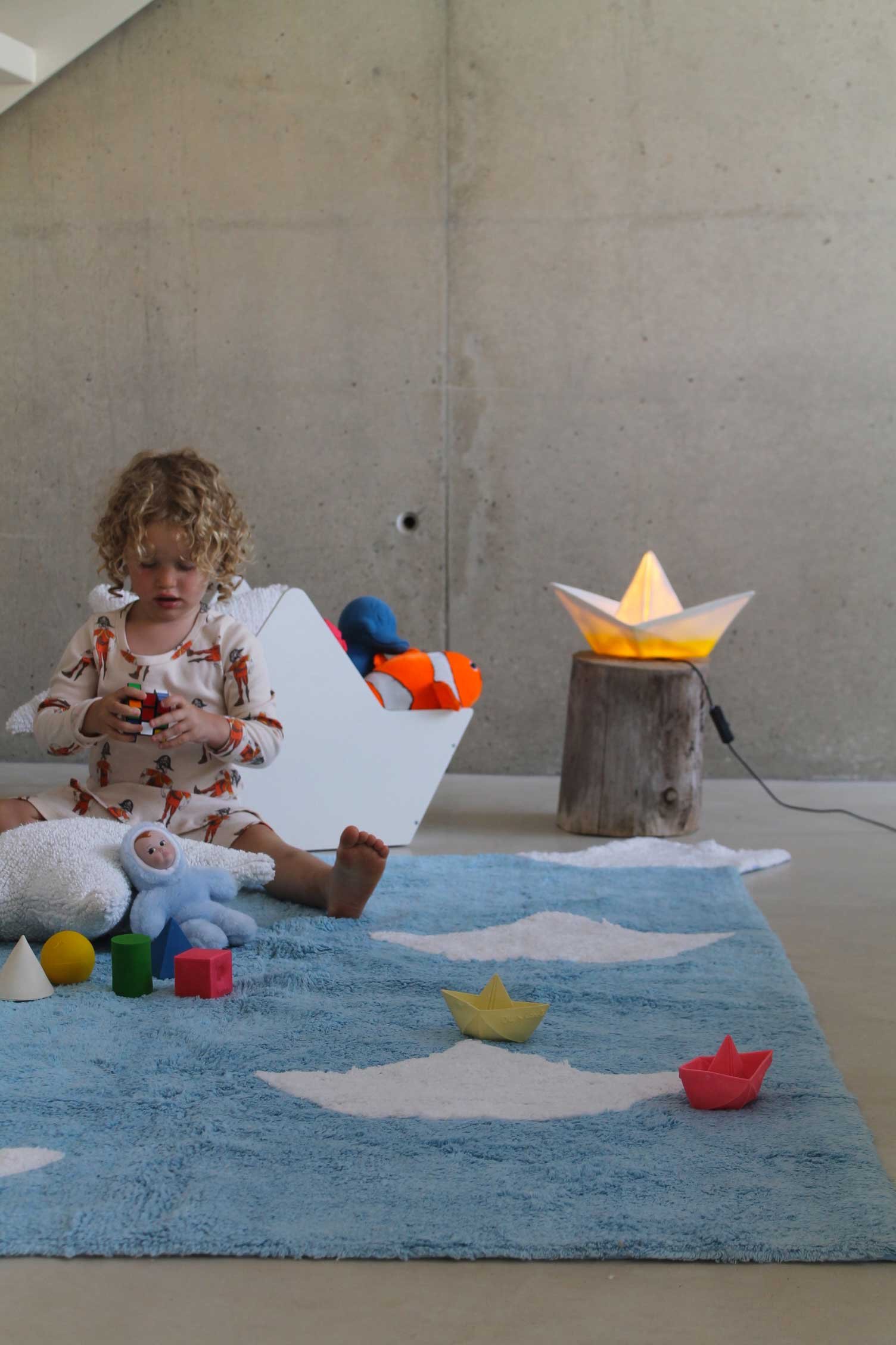 Luminária no quarto de bebê e de crianças - Just Real Moms