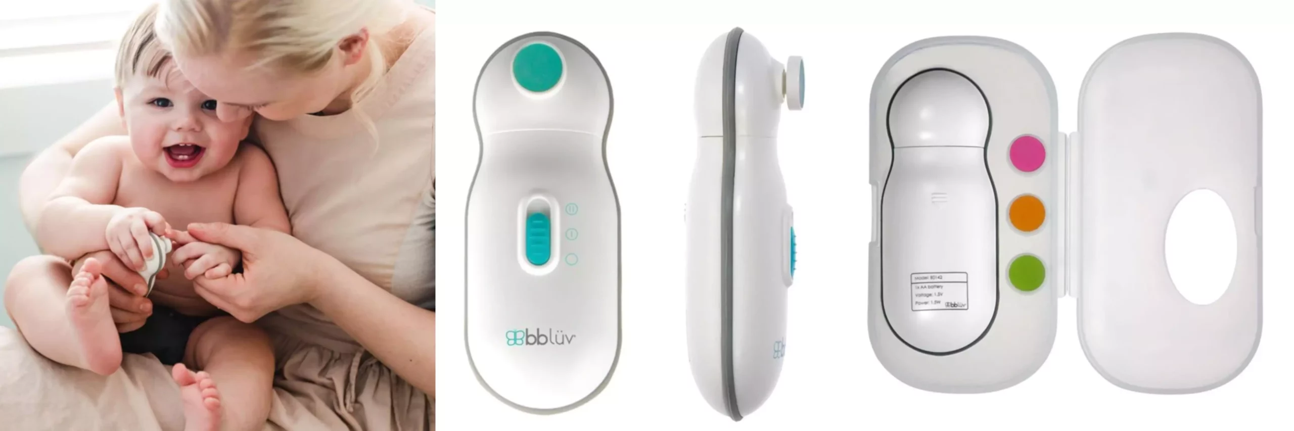 Aparador elétrico para unhas de recém-nascido - Just Real Moms